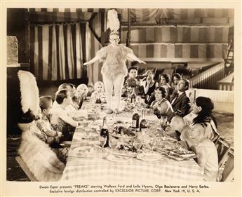 CINEMA) Group of 10 publicity stills from the movie Freaks